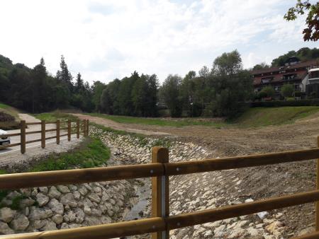 Prestavitev potoka izpod Barbare